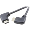 HDMI priključni kabel [1x HDMI-utikač 1x HDMI-utikač] 3 m crn slika
