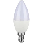 V-TAC led Energetska učink. A++ (A++ - E) E14 oblik svijeće 4.5 W = 40 W prirodno bijela (Ø x D) 37 mm x 100 mm 1 St.