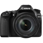 Digitalni SLR fotoaparat Canon EOS 80D EF-S 18-135 mm IS USM 24.2 MPix Crna WiFi, Mobilni okretni zaslon