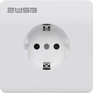 2USB 2U-449177 1-struki Podžbukna utičnica S USB-om IP20 Bijela slika