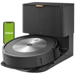iRobot Roomba J7558 robot za usisivanje siva upravljano aplikacijom, kompatibilno s amazon alexa, kompatibilno s Google