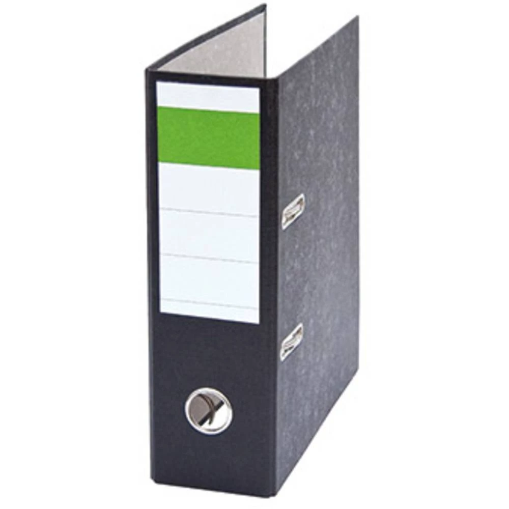 Mapa DIN A5 Širina hrpta: 75 mm Crna Oblak mramora 2 nosača 120722500 slika