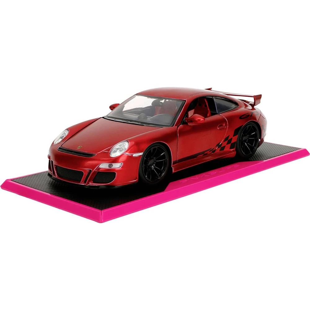 JADA TOYS Porsche Ružičaste patike, 911 GT3 997 gotovi model model automobila slika