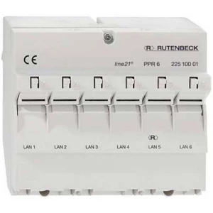 Rutenbeck line21-PPR 6 6 ulaza mreža patch panel cat 5e <br slika