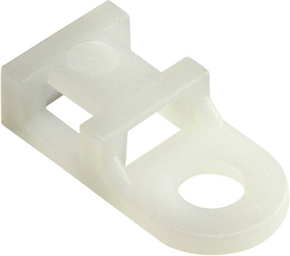 Montažno podnožje, vijčano, prirodne boje TRU COMPONENTS TC-6645712 100 kom. slika