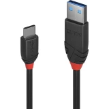 LINDY USB kabel USB 3.2 gen. 1 (USB 3.0) USB-C™ utikač, USB-A utikač 1.00 m crna  36916