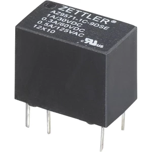Zettler Electronics AZSR126-1C-12D Printrelais 3 V/DC 1 A 1 preklopni kontakt 1 kom. slika