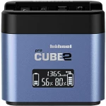 Punjač baterije za kameru Pro Cube 2, Fuji, Panasonic Hähnel 10005730 Odgovarajući akumulator Litijev-ionski, Nikalj-metal-hidri
