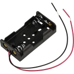 TRU COMPONENTS TC-13220616 baterije - držač 2x mignon (AA) kabel (D x Š x V) 60 x 33 x 14.6 mm