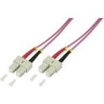 LogiLink FP4SC20 Glasfaser svjetlovodi priključni kabel 50/125 µ Multimode OM4 20.00 m