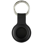 Privjesak za ključeve &quot,Fantastic Feel&quot, za Apple AirTag, izgled silikona, crni Hama Fantastic Feel AirTag privjesak za ključeve crna
