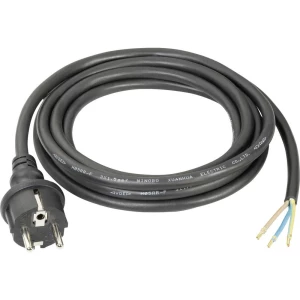 Sygonix SY-5045576 struja priključni kabel  crna 3.00 m slika