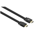 Manhattan HDMI priključni kabel 5.00 m 355636 dvostruko zaštićen, plosnati, plosnata izvedba, high speed HDMI sa eternetom crna [1x muški konektor HDMI - 1x muški konektor HDMI] slika