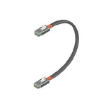 Molex 795762102 Internal iPass Mini SAS Double-Ended Plug with Sidebands, 36 Circuits, 30 AWG, 0.50m Length, Controller-t
