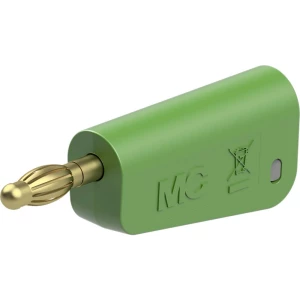 Stäubli LM-4A-39 lamelni utikač utikač Zatik-Ø: 4 mm zelena 1 St. slika