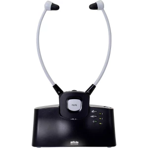 Naglavne slušalice Silva Schneider DH 9500 U ušima Kontrola glasnoće Crna slika