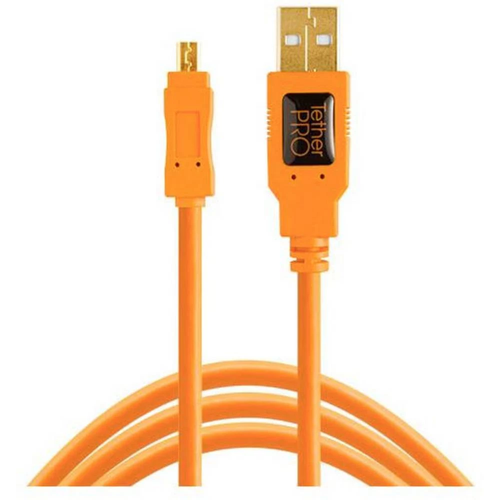 Tether Tools USB kabel   4.60 m narančasta slika