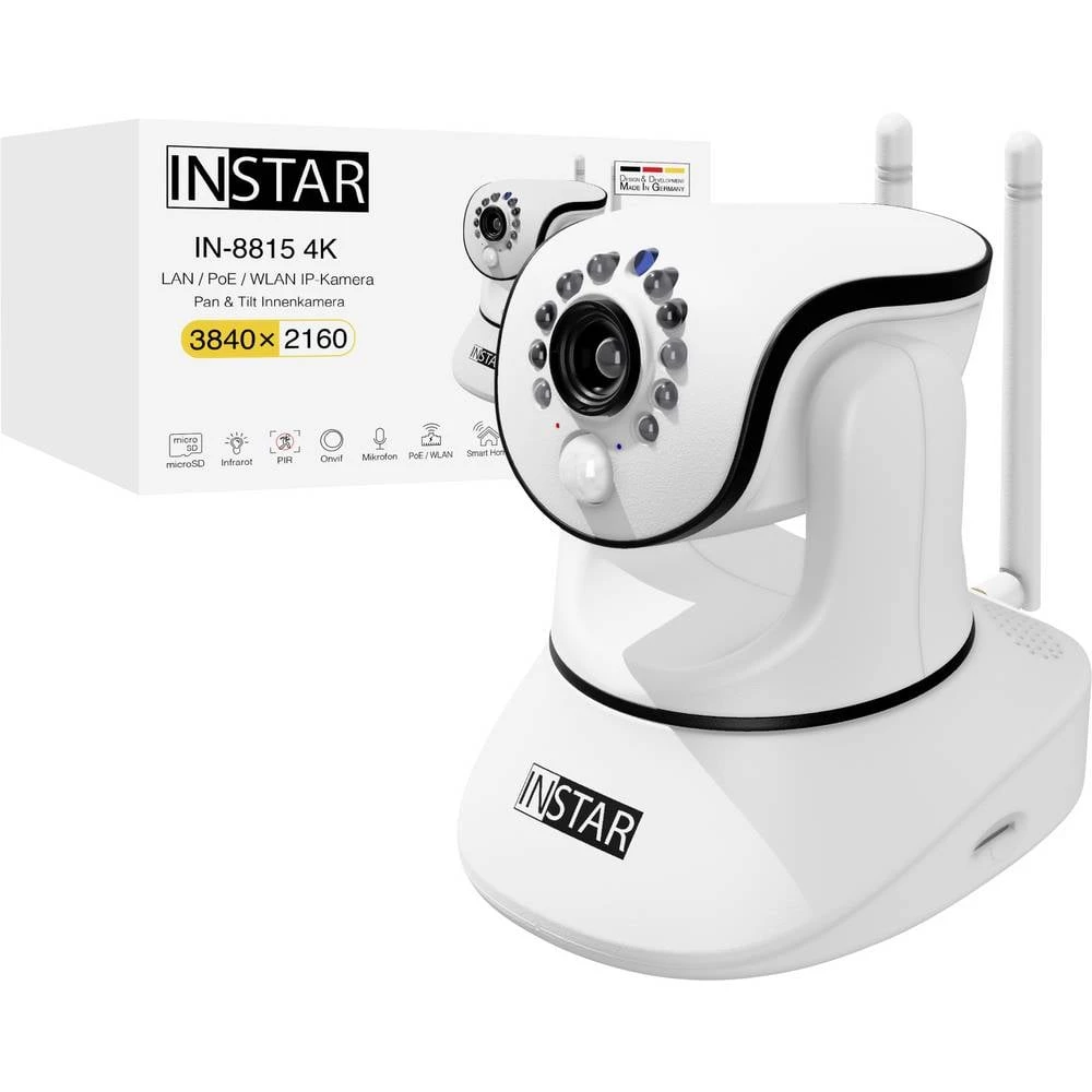 INSTAR IN-8815 4K POE/WLAN weiß 18006 WLAN ip sigurnosna kamera slika