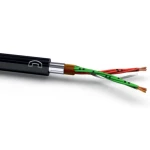 VOKA Kabelwerk 10974300 kabel za detektor požara A-2YF(L)2Y 10 x 2 x 0.80 mm² crna (RAL 9005) 100 m