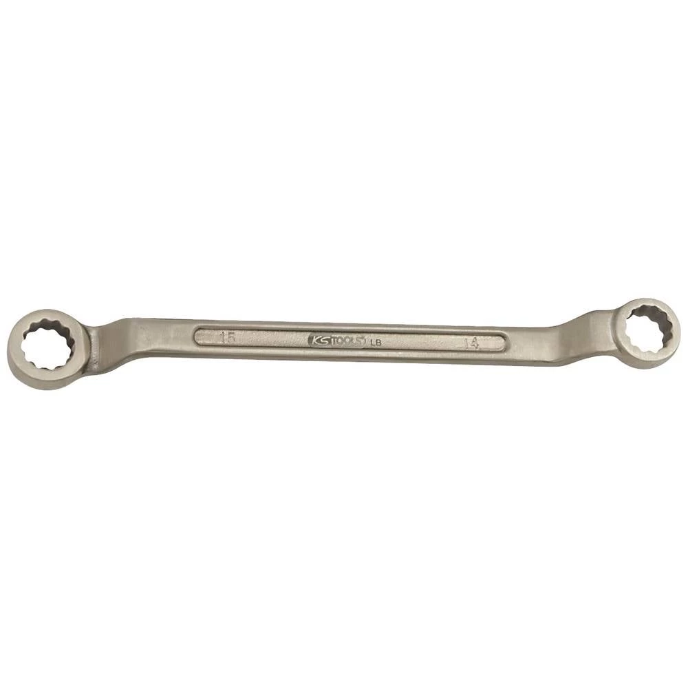 KS Tools 9637452 963.7452 dupli prstenasti ključ Veličina ključa (inča) (samo za naslov) 7/8" - 13/16" slika