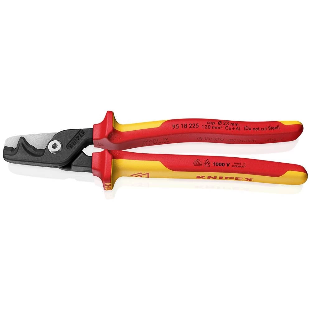 Knipex VDE StepCut XL 95 18 225 škare za kabele slika