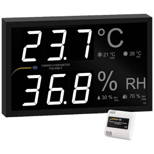 PCE Instruments PCE-EMD 5 #####Einbau-Messinstrument   0 do 50 °C 0 do 99.9 % rF slika