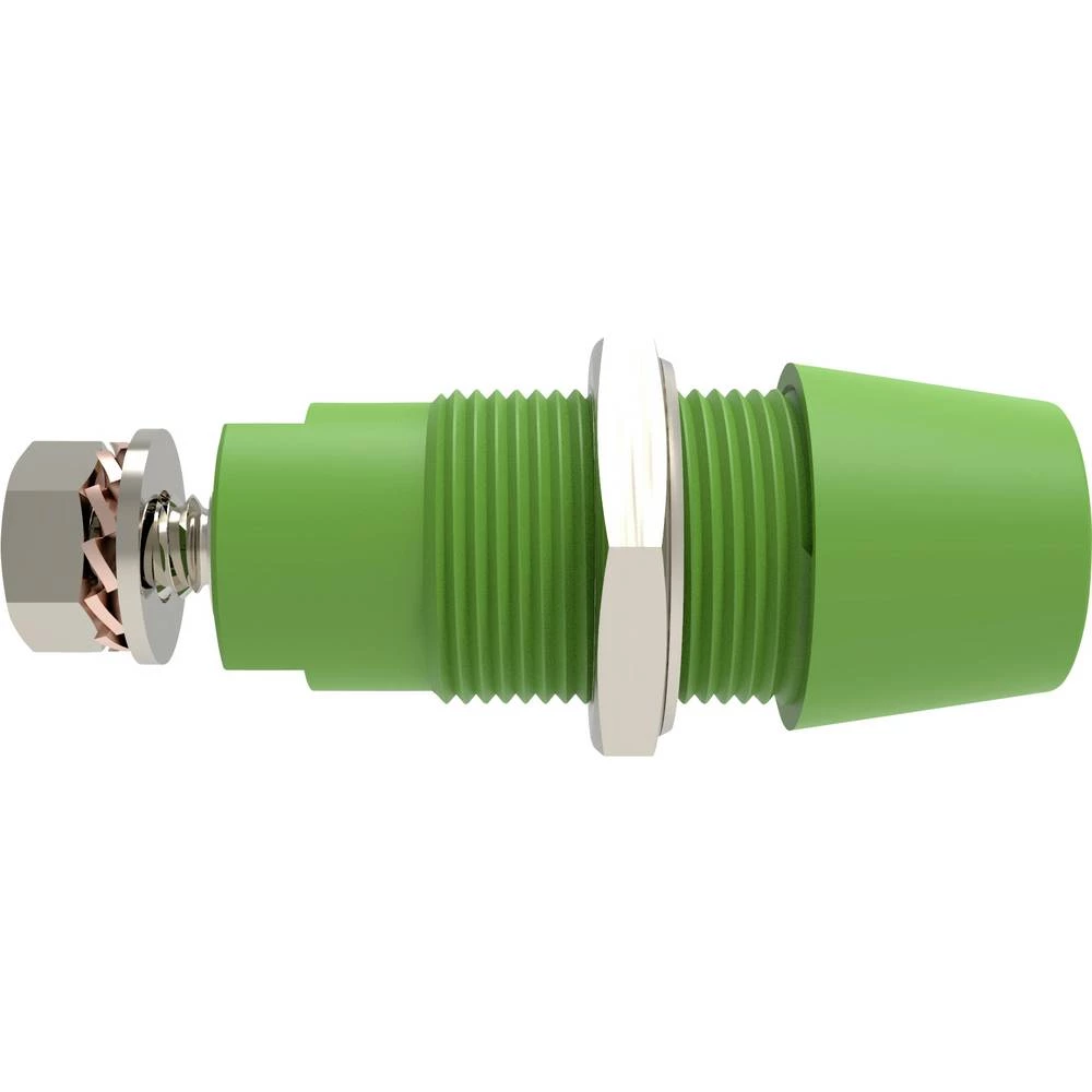 Schützinger DI SAB 9430 Ni / GN sigurnosna ugradna utičnica ravan zelena 1 St. slika