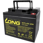 Long WPL45-12 WPL45-12 olovni akumulator 12 V 45 Ah olovno-koprenasti (Š x V x D) 199 x 171 x 166 mm M6 vijčani priključ