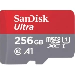 SanDisk microSDHC Ultra + Adapter "Mobile" microsdhc kartica 256 GB Class 10, UHS-I uklj. sd-adapter