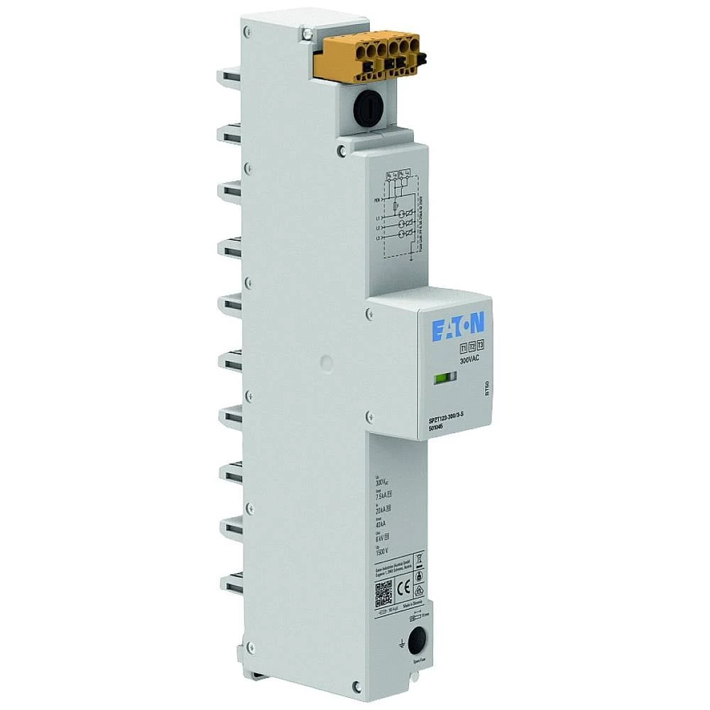 Eaton EP-501045 SPZT123-300/3-S odvodnik prenapona Zaštita od prenapona za: 40 mm sabirnica 7.5 kA kom. slika