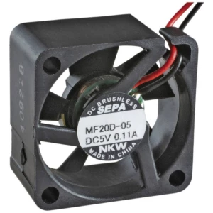Aksijalni ventilator 5 V/DC 1.3 m³/h (D x Š x V) 20 x 20 x 8 mm SEPA MF20C05L slika