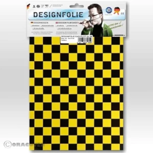 Dizajnerska folija Oracover Easyplot Fun 4 95-036-071-B (D x Š) 300 mm x 208 cm Sedefasto-žuta-crna slika