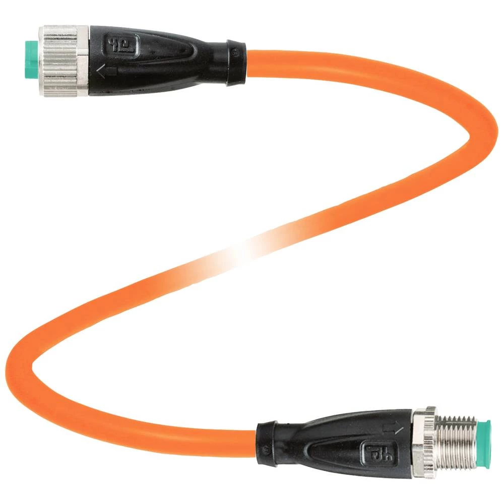 Pepperl+Fuchs 217324 utični konektor za senzor/aktivator, konfekcionirani 2 m Broj polova: 4, 4 1 St. slika