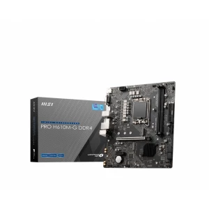 MSI PRO H610M-G DDR4 matična ploča Baza Intel® 1700 Faktor oblika (detalji) Micro-ATX Set čipova matične ploče Intel® H610 slika