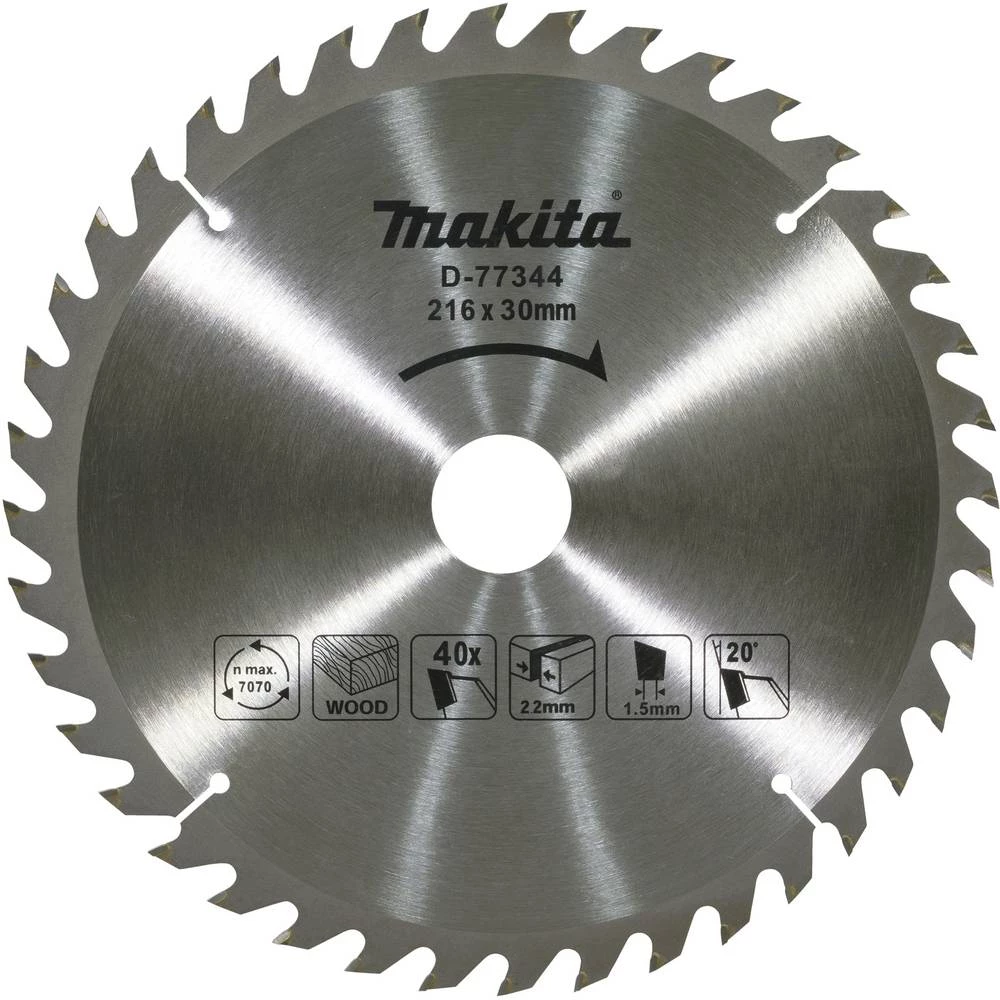 Makita TCT list pile 216x2,2x30mm 40Z D-77344 Makita D-77344 slika