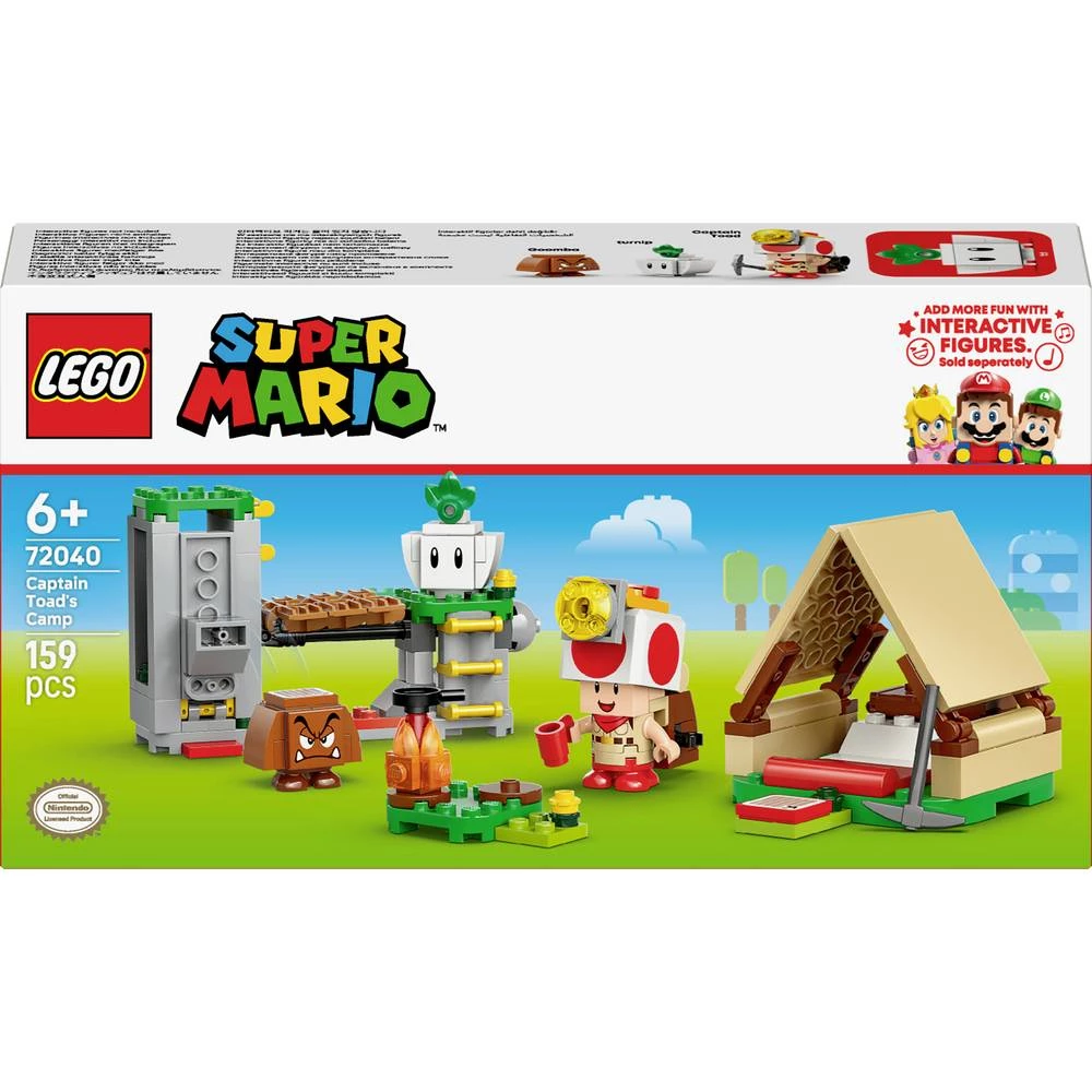 72040 LEGO® Super Mario™ Kamp kapetana Toada slika