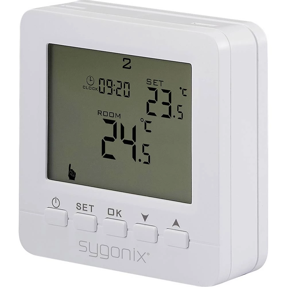 Sygonix SY-6805680 SY02B05RF bežični sobni termostat nadžbukna tjedni program 1 kom. slika