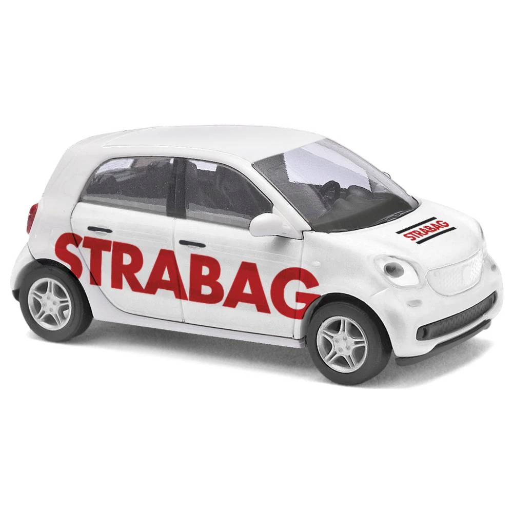 Busch 49562 h0 model automobila Smart Forfour 14, Strabag slika