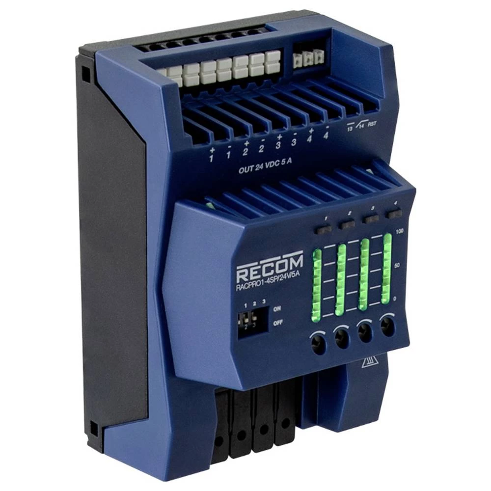 RECOM RACPRO1-4SP/24V/5A elektronska zaštitna sklopka 1 kom. slika