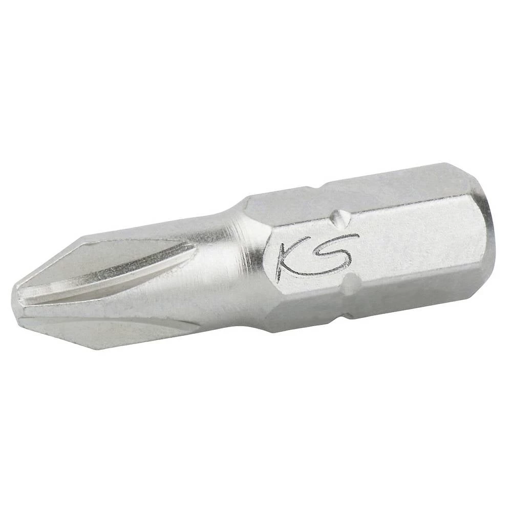 KS Tools 911.3333 9113333 križni bit PH 000 specijalni čelik poniklovani C 6.3 kom. slika