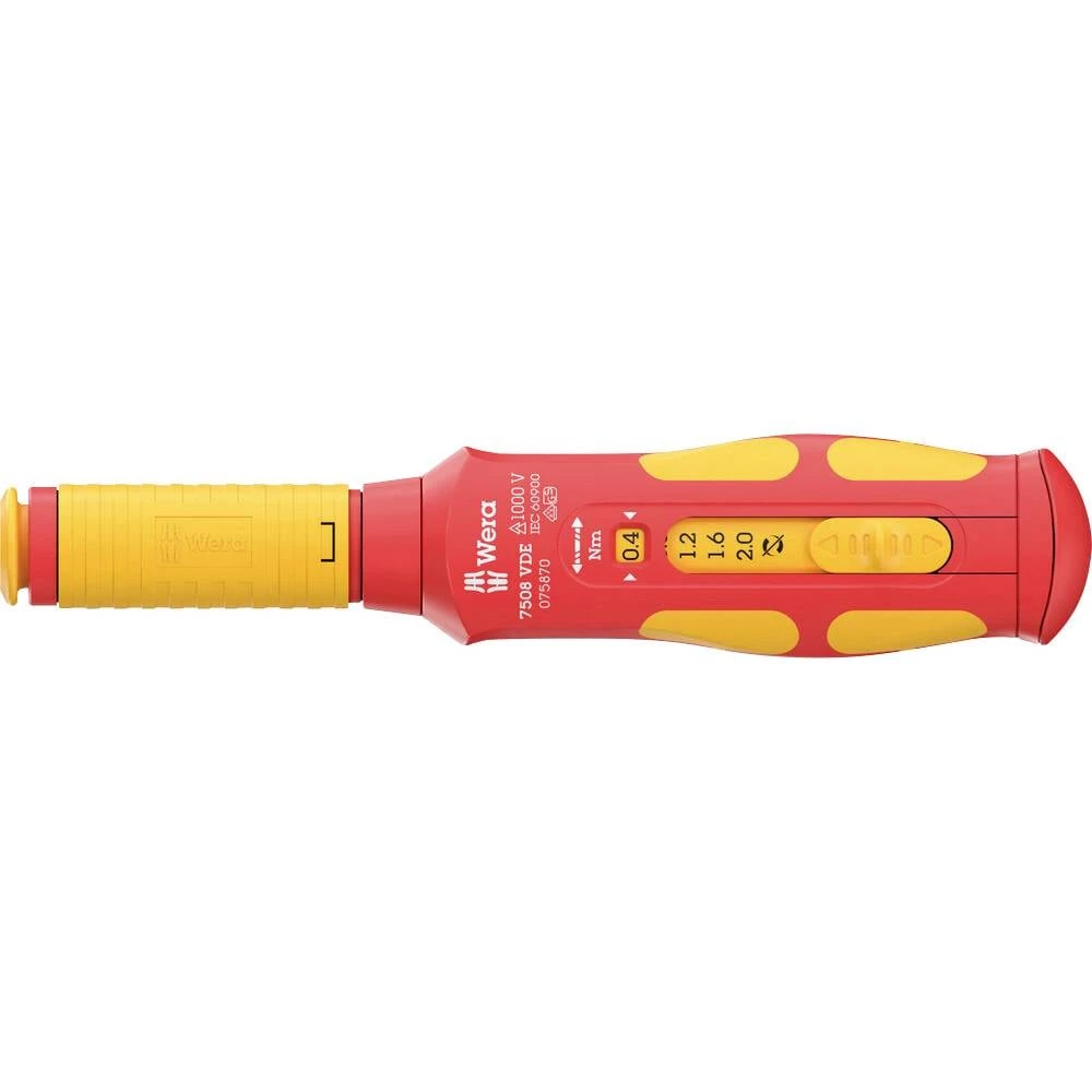 Wera 7508 VDE VDE moment odvijač 1 komad 0.4 - 2 Nm slika