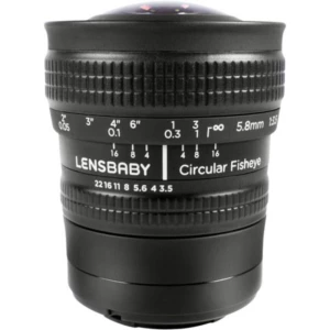 Fish-Eye objektiv Lensbaby Circular Fisheye Sony E f/22 - 3.5 5.8 mm slika