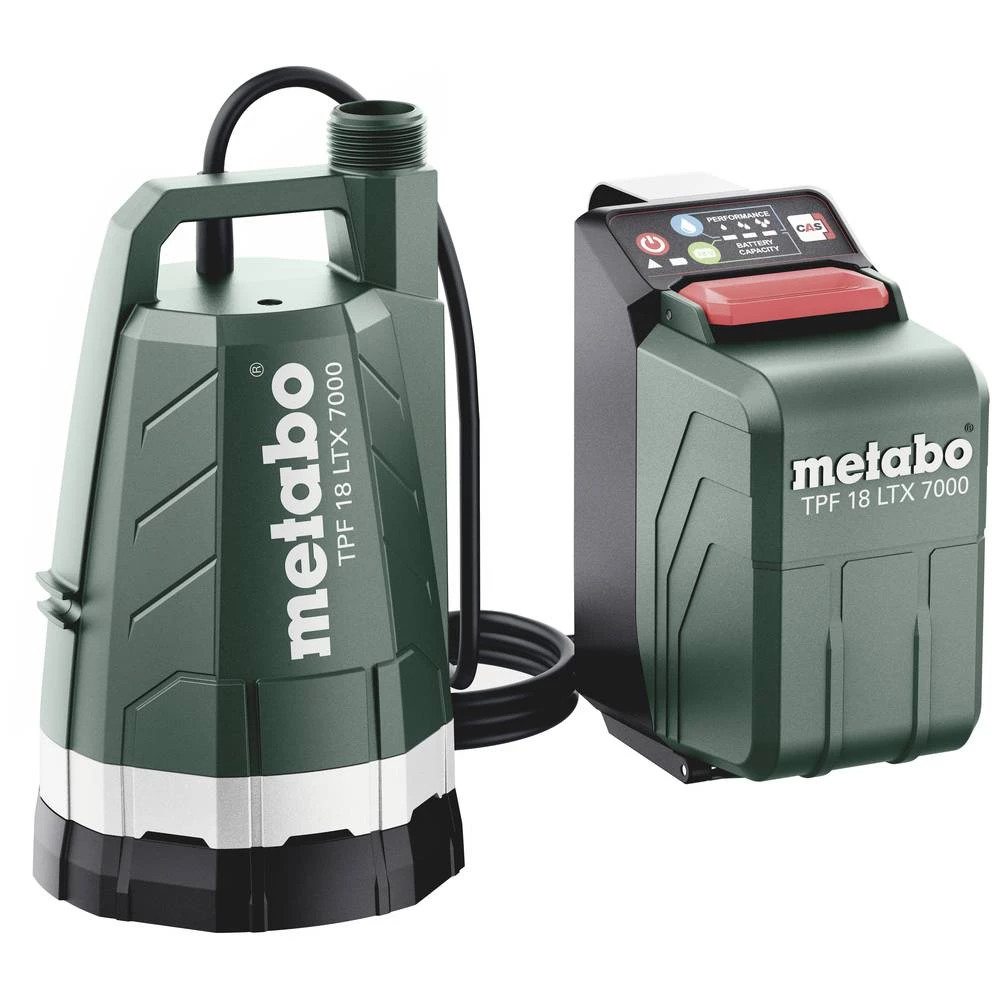 Metabo TPF 18 LTX 7000  Akku 601748850 potopna pumpa 7000 l/h 9 m slika
