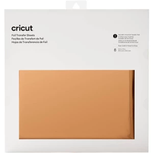 Cricut Transfer Foil Sheets folija  ružičasto-zlatna (roségold) slika