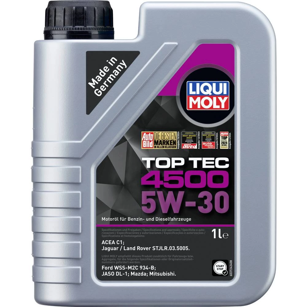 Liqui Moly Top Tec 4500 5W-30 3724 motorno ulje 1 l slika