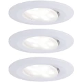 LED ugradno svjetlo za kupaonicu 3-dijelni komplet 19.5 W Neutralno-bijela Paulmann 99931 Calla Mat-bijela slika