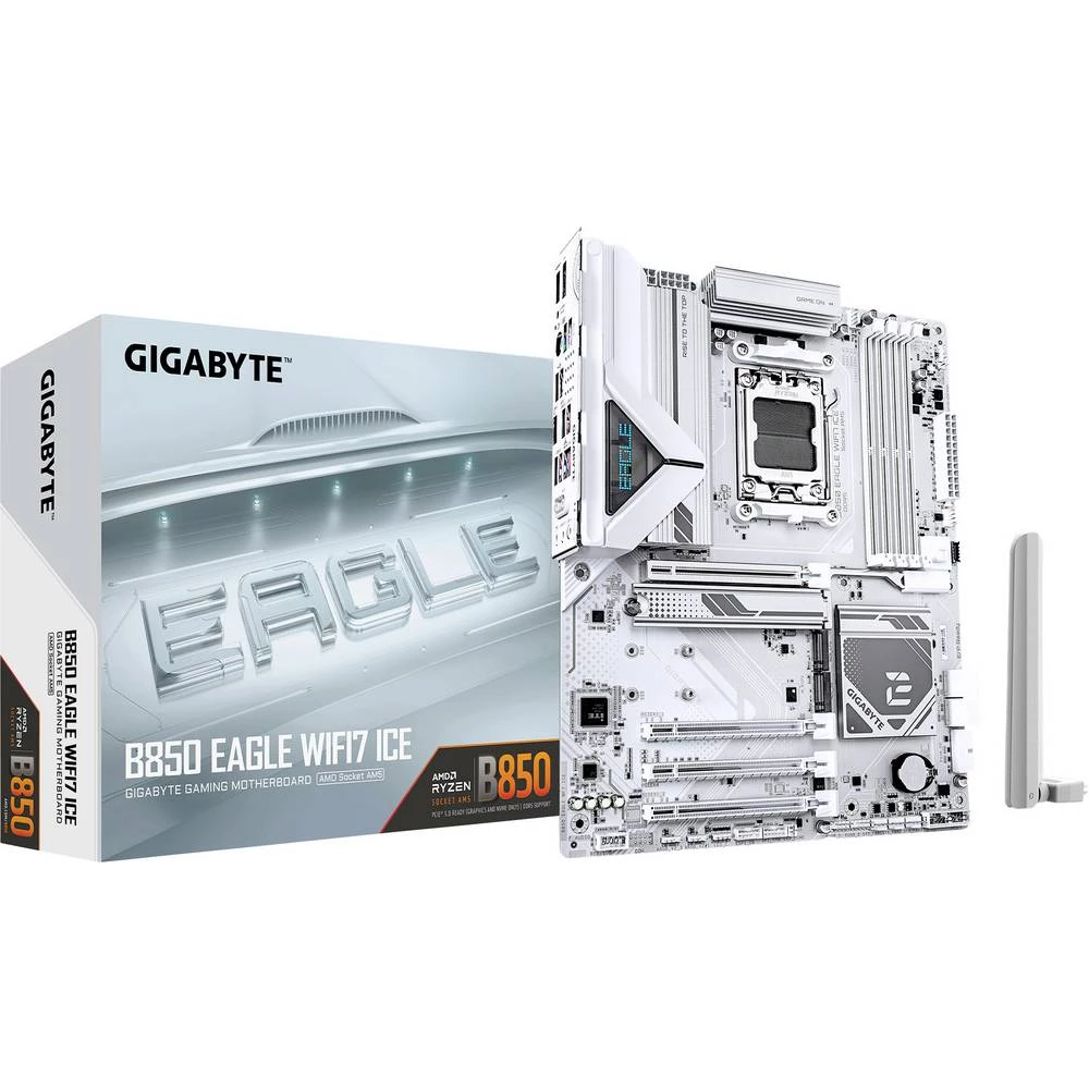 Gigabyte B850 EAGLE WF7 ICE matična ploča Baza #####AMD AM5 Faktor oblika (detalji) ATX slika