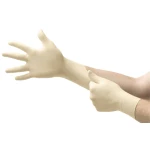 Ansell MICROFLEX® 63864070 100 St. prirodni lateks rukavice za jednokratnu upotrebu Veličina (Rukavice): 7 EN 421:2010, EN 420-2003, EN 374-5, EC 1935/2004, EN ISO 21420:2020, EN 374-1, EN 374-3
