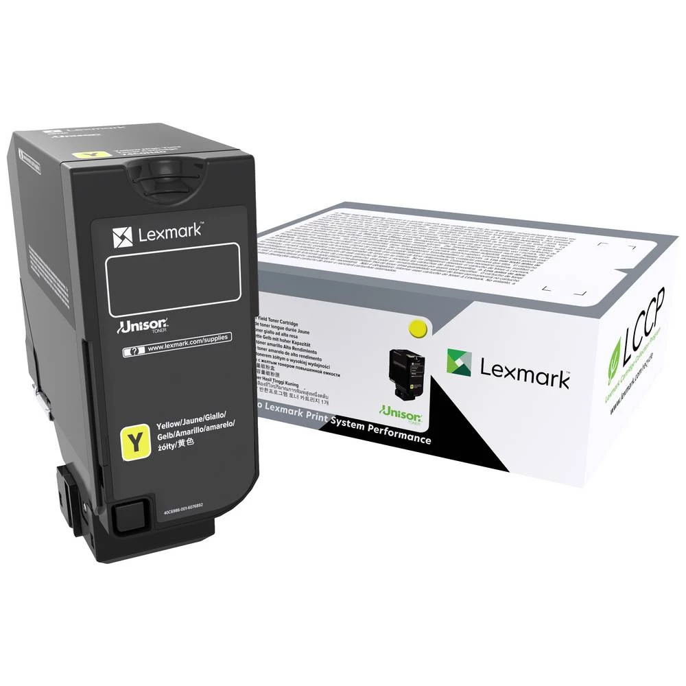 Lexmark toner CX735 original žut 16200 Stranica 81C0X40 slika