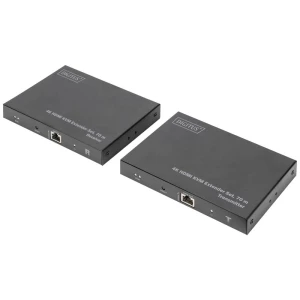 Digitus DS-55513 HDMI adapter [1x ženski konektor HDMI - 1x ženski konektor HDMI] crna podržava HDMI, High Speed HDMI, Ultra HD (4K) HDMI slika